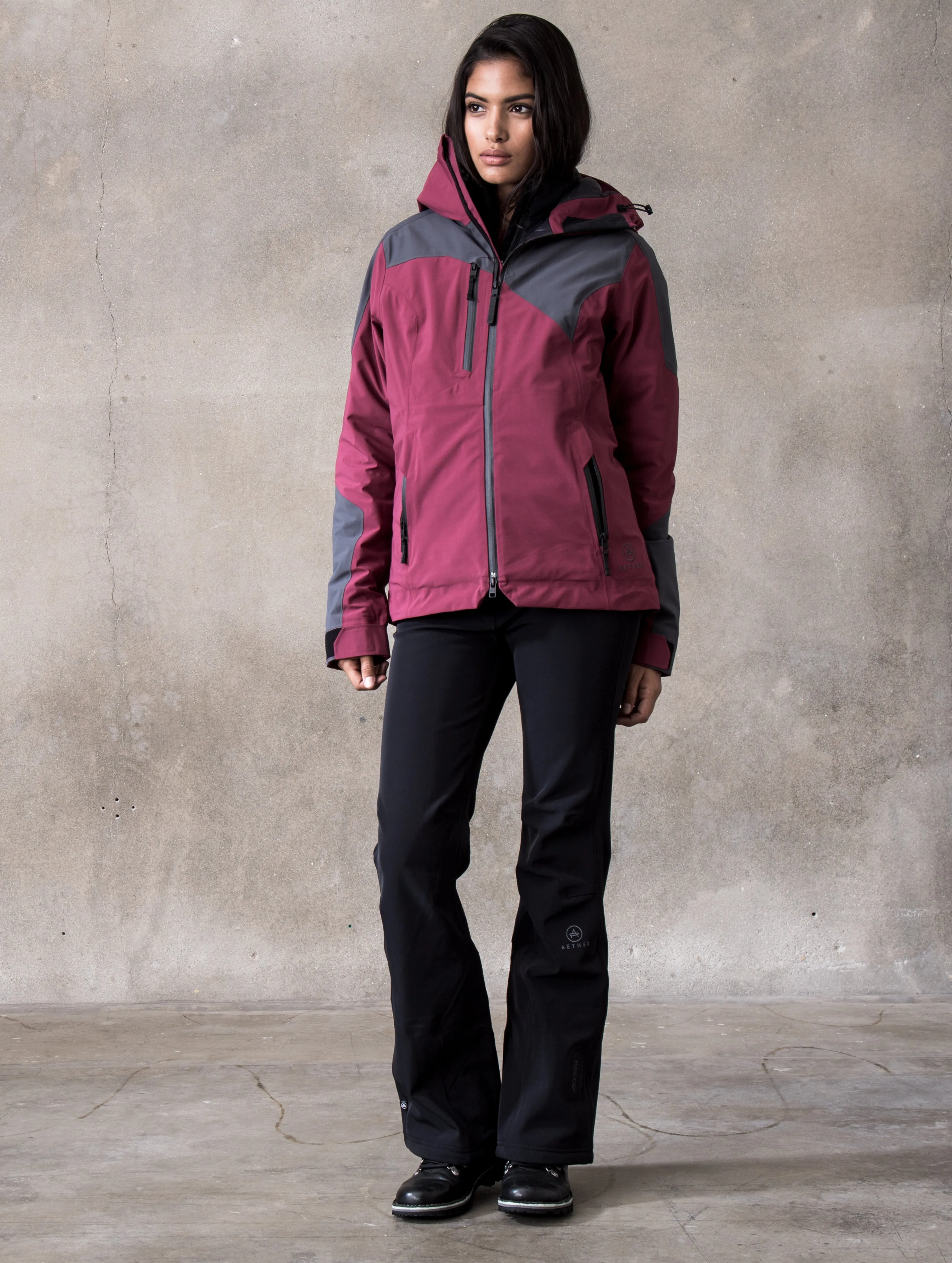 W Fusion Jacket - Wine