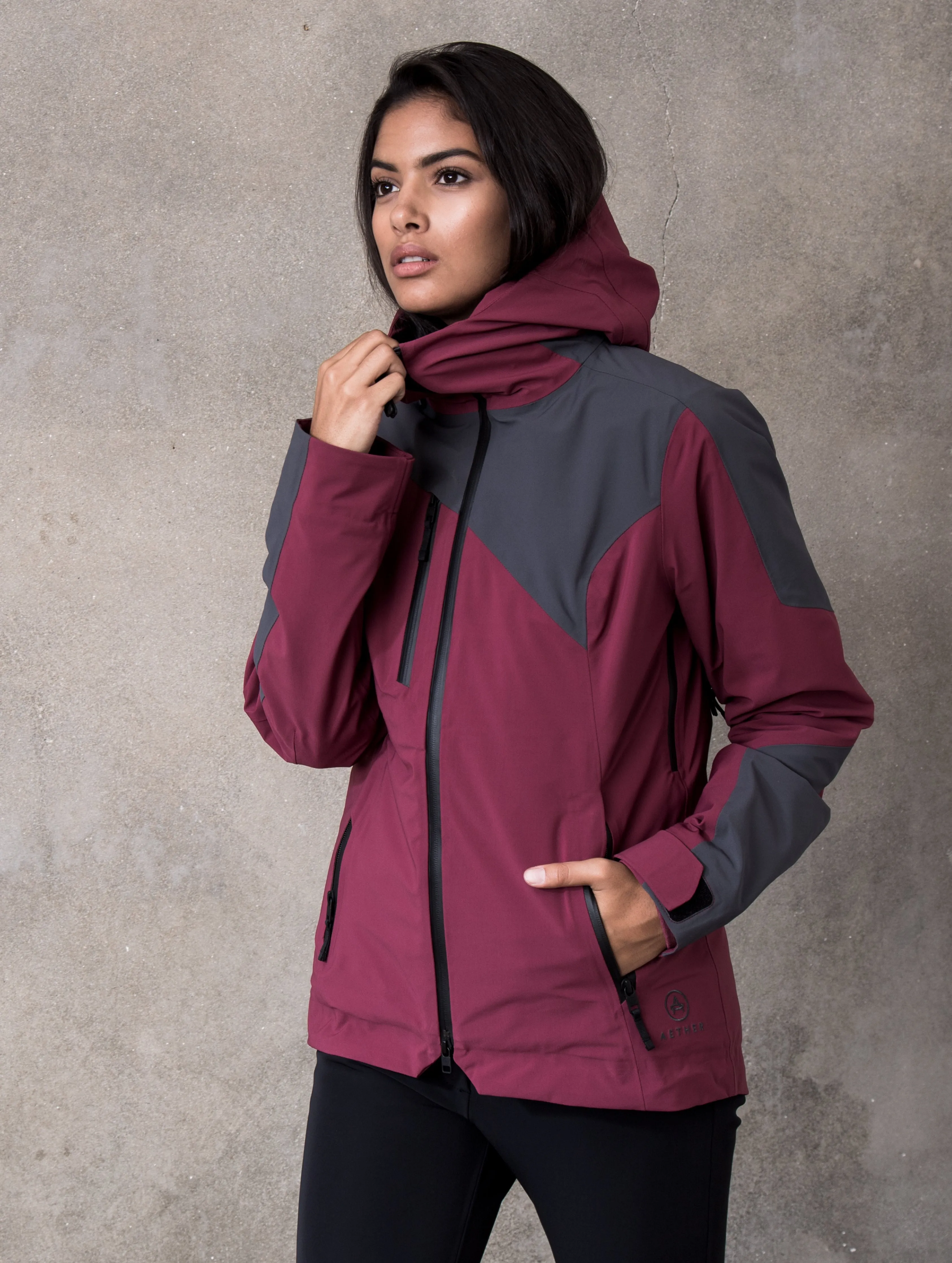 W Fusion Jacket - Wine