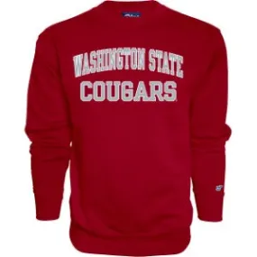 Washington State Men's Crewneck Sweatshirt Arched Team Logo