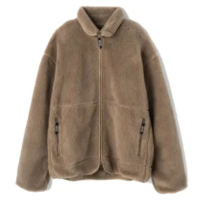 Wild Things Boa Jacket Taupe