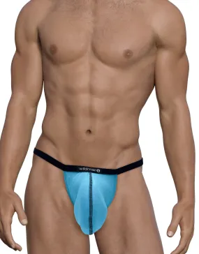 WildmanT Modal Micro Thong Big Boy Pouch Baby Blue